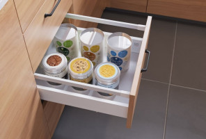 Ящик GTV Модерн Бокс PRO L-400, высокий H-199мм, Белый PB-MBPRO-KPL400C1