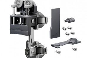 9339391 Комплект фурнитуры WingLine L 2024, light, с самозакрыванием, антрацит, правый