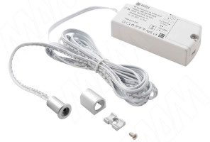 Выключатель инфракрасный (IR) на взмах руки, врезной, хром матовый, 220V, 250W, SW2-MS-FM-1MCR